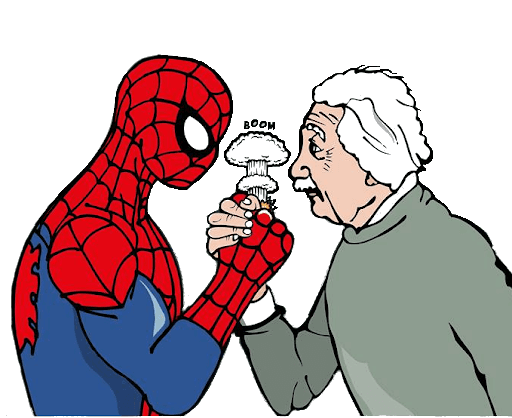 Superheroes in Science - Spider-Man meets Einstein
